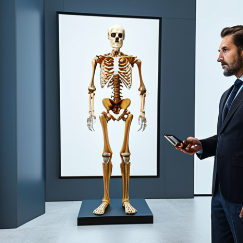Home 14 **
"A museum curator, fully clothed in professional attire, presenting a new exhibit featuring digital art. The museum is modern and well-lit. Appropriate content, safe for work, perfect anatomy, natural proportions, high resolution, professional photography."
**