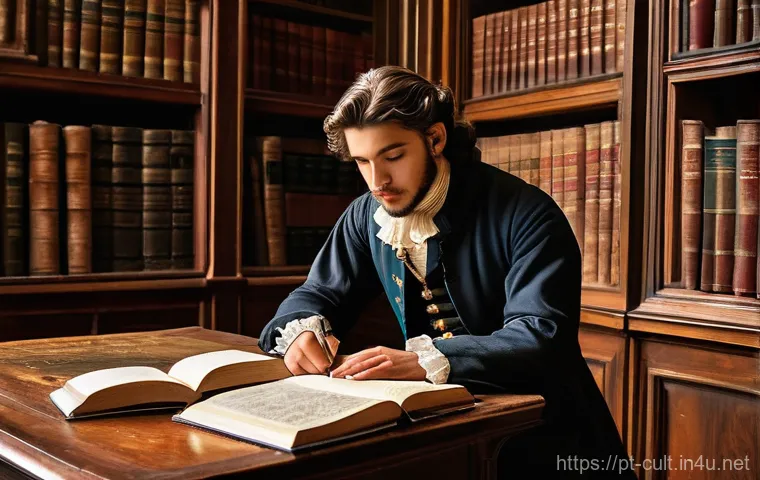 문화예술사 자격증의 장점과 단점 - **Prompt 1: The Scholar's Embrace of History**
A young adult, approximately 20-25 years old, wit...